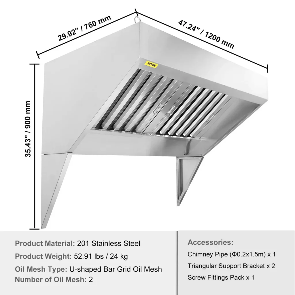 VEVOR Exhaust Hood