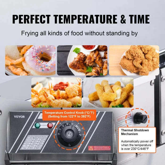 Industrial Grade Electric Deep Fryer