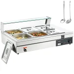 VEVOR 6-Pan Commercial Food Warmer