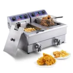 VEVOR Countertop Dual Deep Fryer