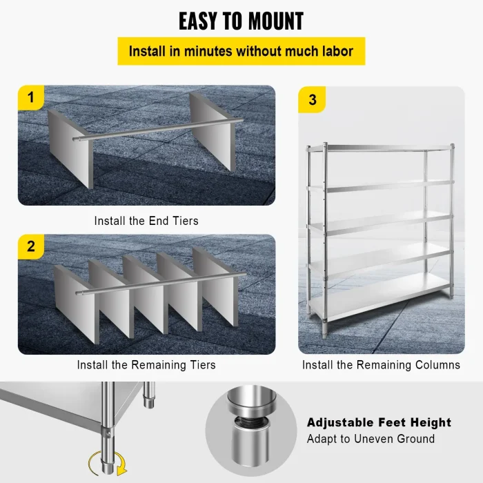 Stainless Steel Shelving