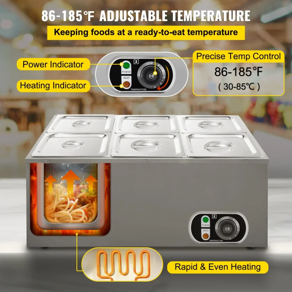 VEVOR 110V Commercial Food Warmer