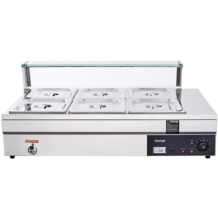 VEVOR 6-Pan Commercial Food Warmer