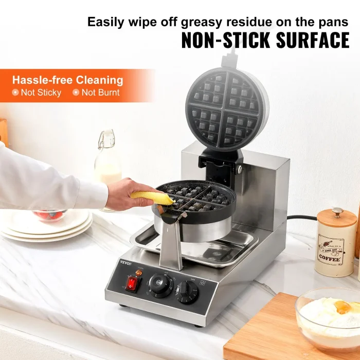 VEVOR Round Waffle Maker