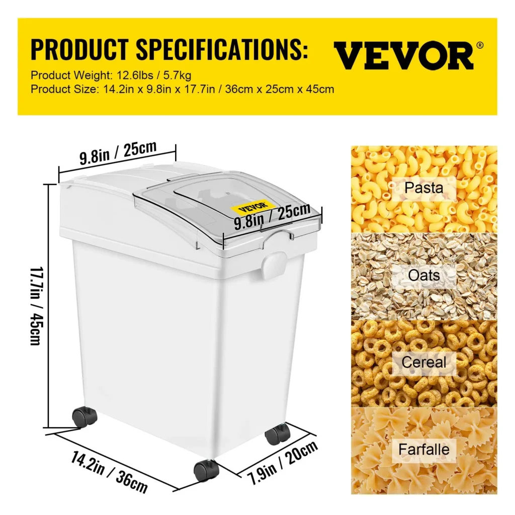 VEVOR Ingredient Bin