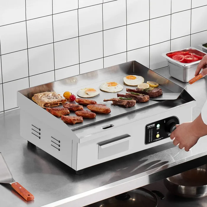 3200 W Countertop Flat Top Grill