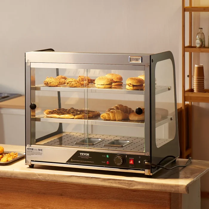 VEVOR 2-Tier Commercial Food Warmer