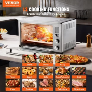 VEVOR 13-IN-1 Air Fryer Toaster Oven