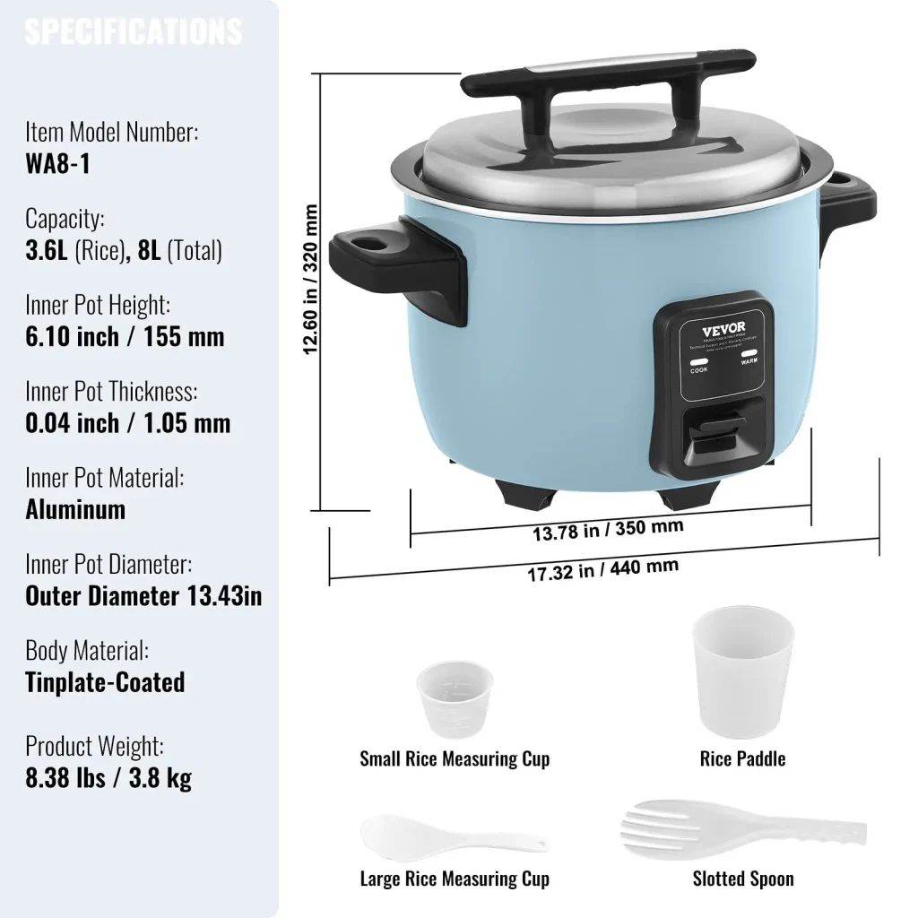 VEVOR Rice Cooker